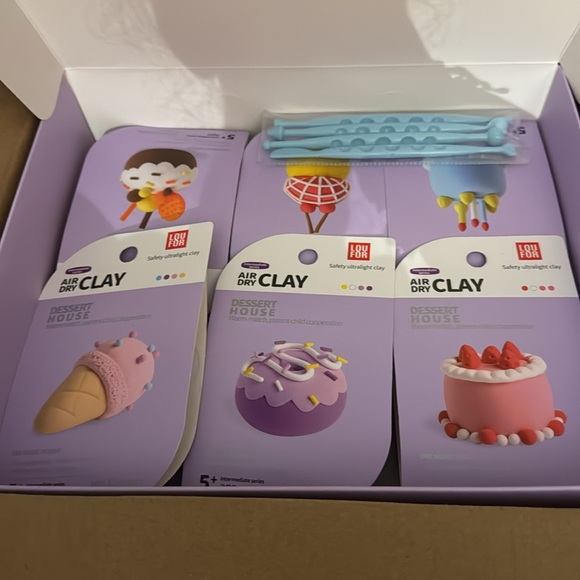 OUFOR Air Dry Clay Kits - Multi-themes, Cute DIY Kit with Tools, Gift for‎ Kids - Picture 6 of 8